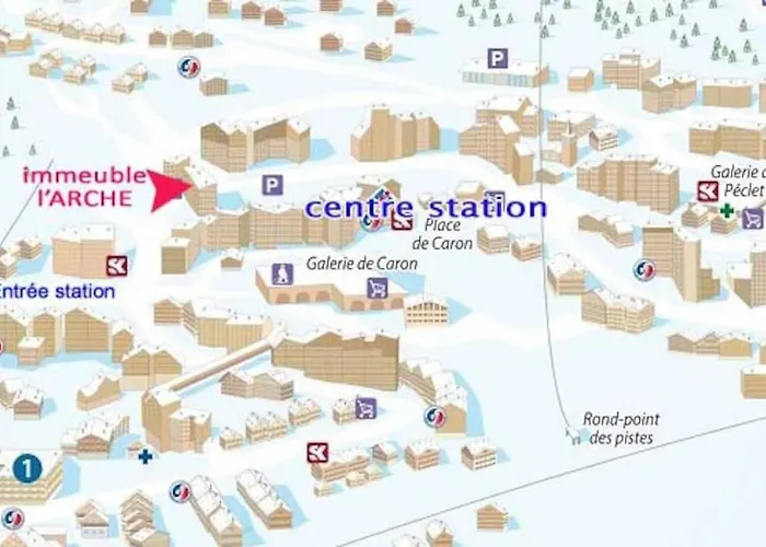 Centre, Kino Duplex, 34m2, 5-6 Personnes Lägenhet